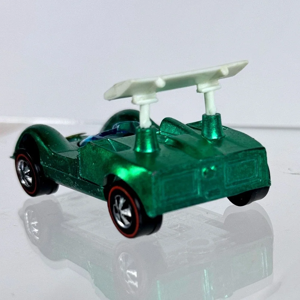Hot Wheels Redline Chaparral 2G Green Spectraflame 1969 Vintage Diecast Car